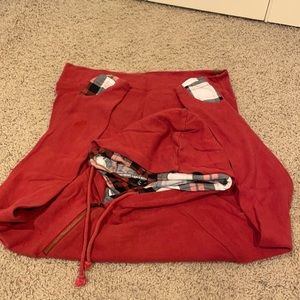 Double-hood hoodie - worn one time - Smoke Free